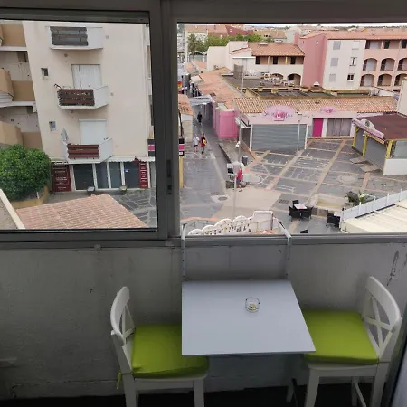Studio Wifi Climatise Plein Centre Cap D'Agde 아파트 *
